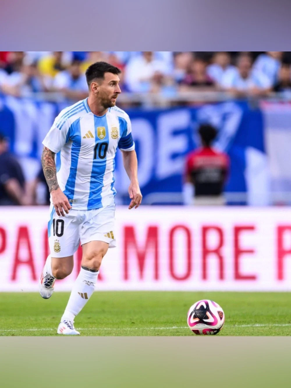 Adidas Authentic Argentina 2024 Team IX7790 Messi #10 Jersey Men’s Sz: 3XL